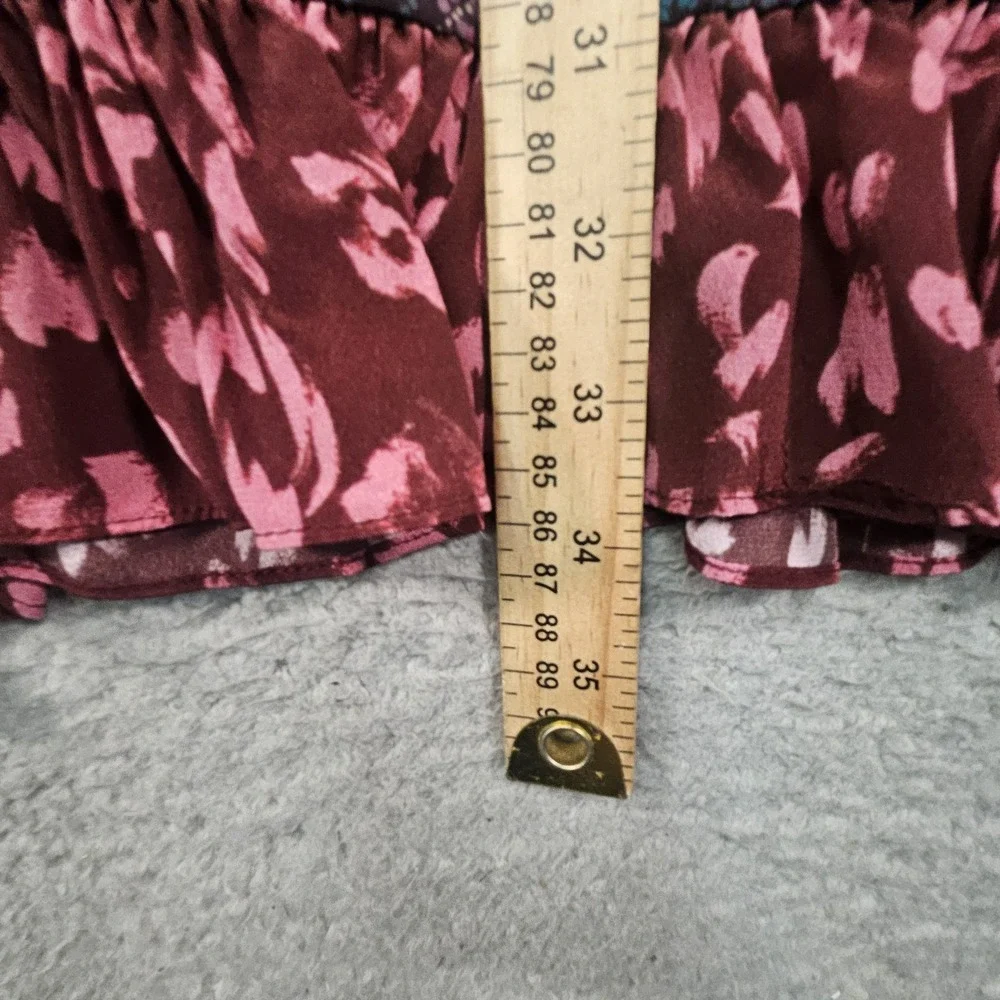 Johnny Was Alicante Silk Tunic Dress XL Floral Tropical Cruise‎ Designer Luxury - Picture 11 of 14